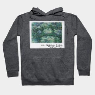 monet - the japanese bridge Hoodie